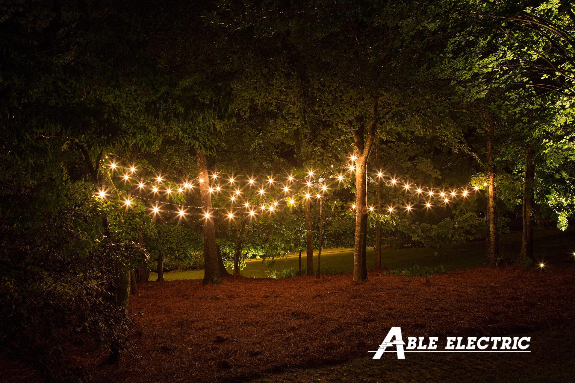 Outdoor String Lights Can Add Beauty – Able Electric